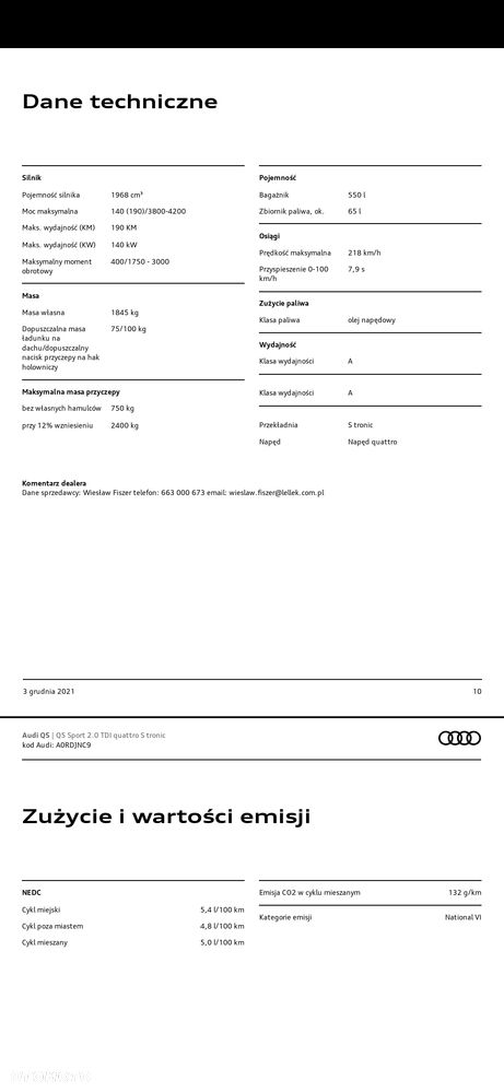 Audi Q5 2.0 TDI Quattro Sport S tronic - 9