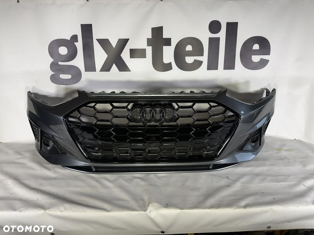Audi A4 B9 Lift S line Zderzak Przód Przedni PDC LZ7S 2020-2024 - 1