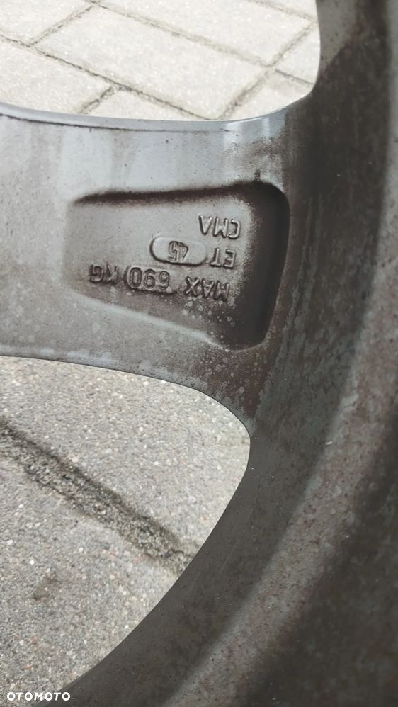ALUFELGI OZ 19198 FELGI ALUMINIOWE 7jx17 MERCEDES VW SEAT 5x112 et45 czujniki tmps - 7