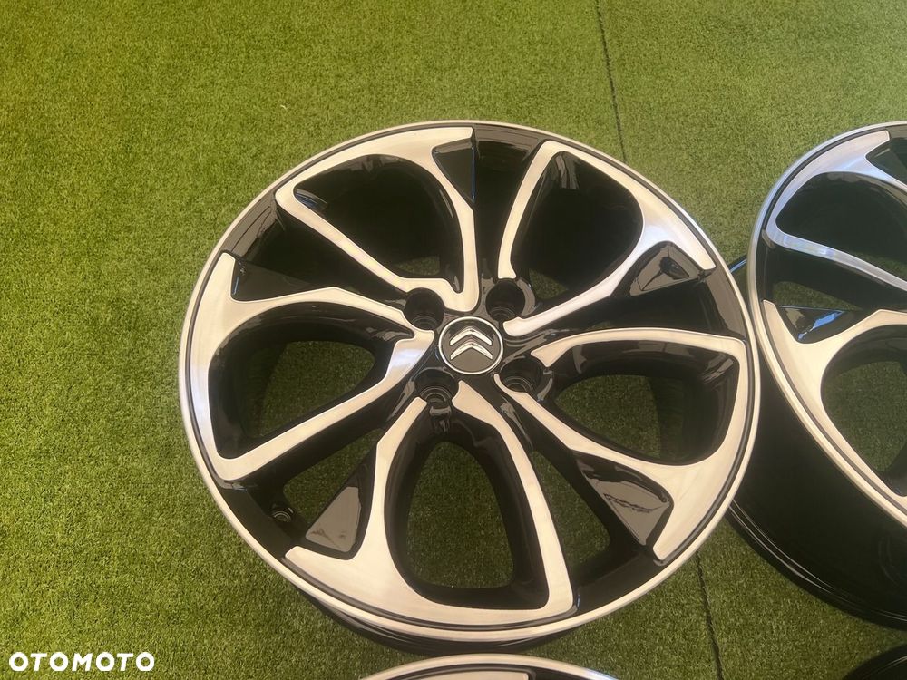 KOMPLET FELG FELGI CITROEN C4 DS3 DS4 PEUGEOT 208 2008 18 ET29 ORYGINALNE - 6
