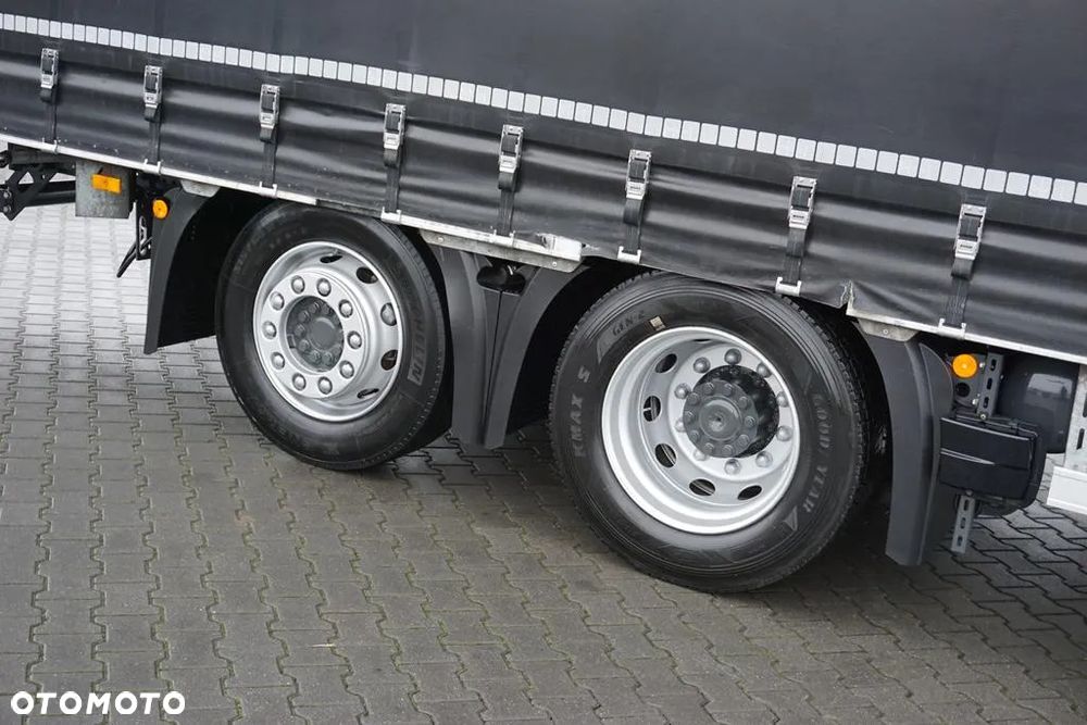 Mercedes-Benz / ACTROS / 2533 / ACC / E 6 / FIRANKA / ŁAD. 15 450 KG / 19 PALET - 33