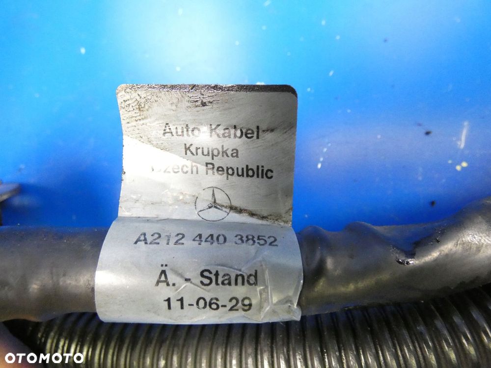 MERCEDES E KLASA W212 KABEL WIĄZKA PRZEWÓD - 2