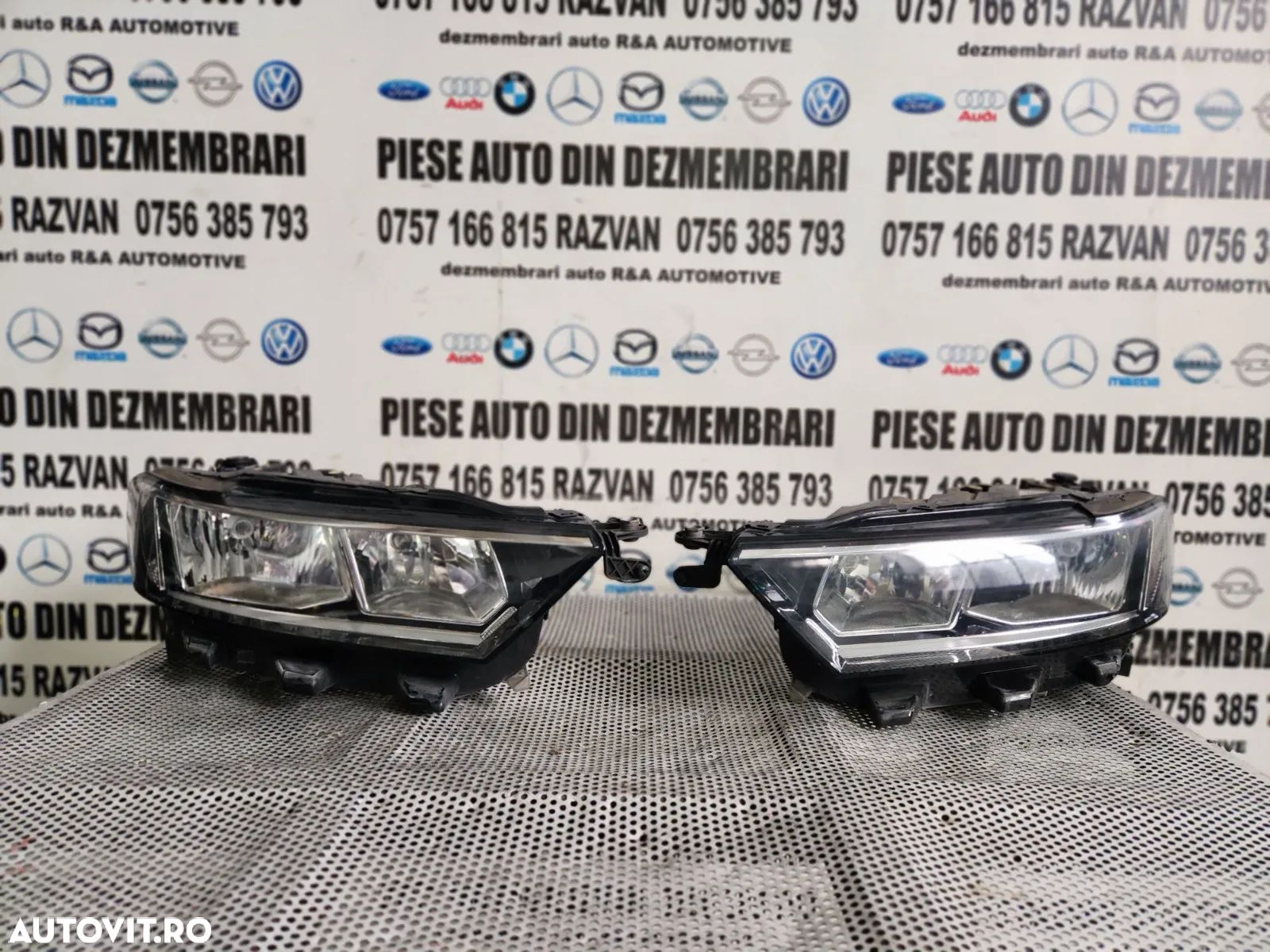 Far Stanga Dreapta Vw T-Roc Faruri Vw T-Roc H7 Volan Stanga Cod 2GAB 2GAB Dezmembrez Vw T-Roc - Dez - 1