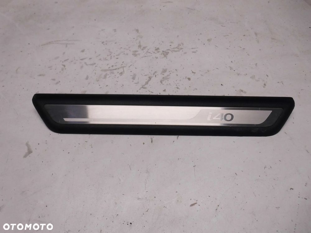 OSŁONY LISTWY OZDOBNE PROGU HYUNDAI I40 LIFT KOMPLET CHROM ORYGINAŁ - 5