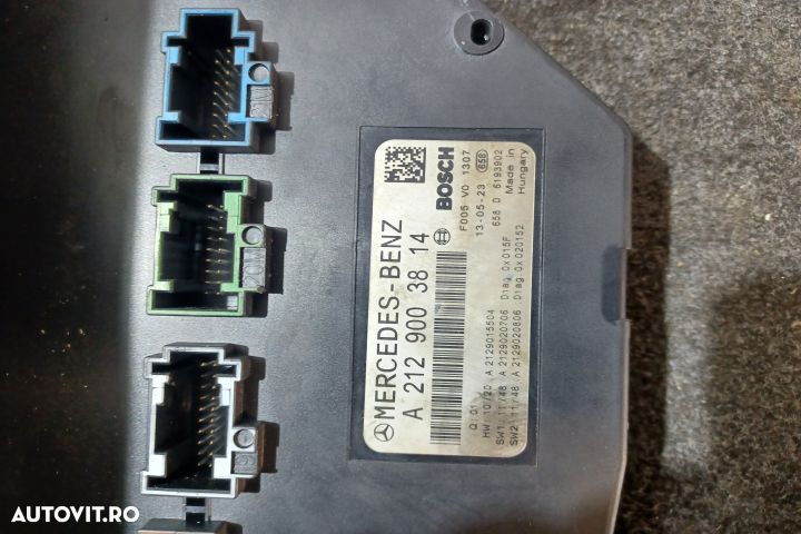 Panou sigurante si relee A2129003814 MODUL SAM Mercedes-Benz E-Class - 4
