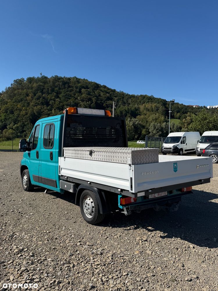 Peugeot BOXER 4x4 2.2 HDI 130km brygadowka klima hak stan bdb - 7