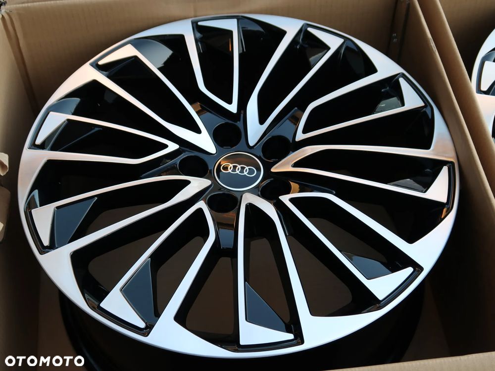 Oryginalne Felgi Audi A6 C8 A4 Q5 19'' BiColor Black - 7