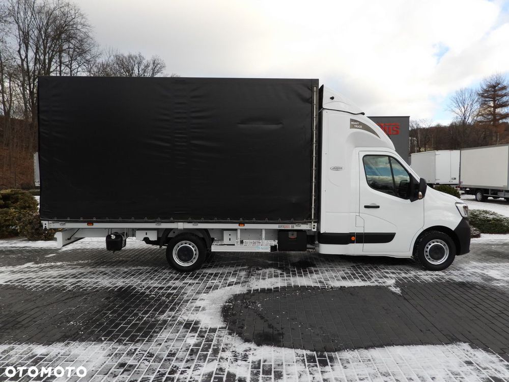 Renault MASTER PLANDEKA 9 PALET WEBASTO TEMPOMAT LEDY PNEUMATYKA KLIMATYZACJA  165KM - 8