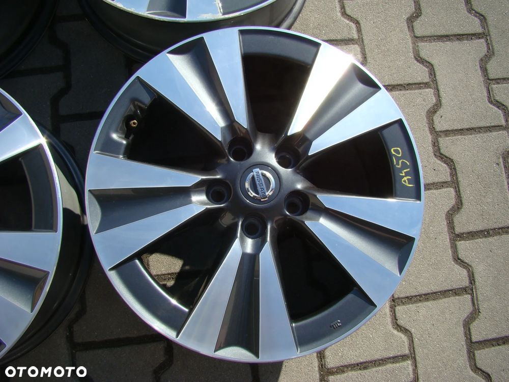 a450 5x114,3 Nissan X-Trail Qashqai Juke Leaf Quest Maxima 6,5jx17 czujniki TPMS - 5