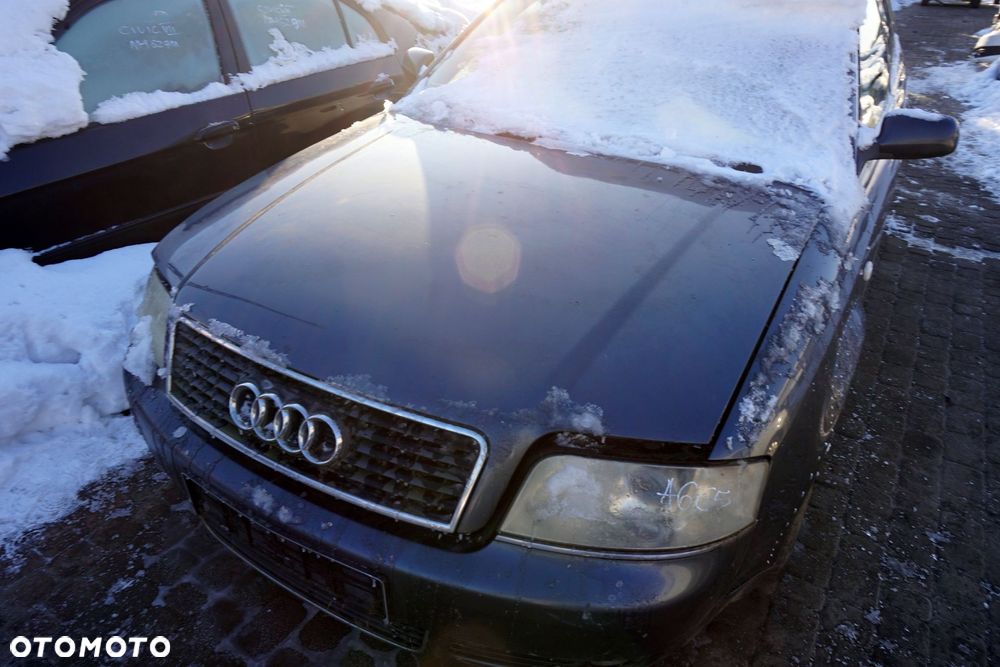 MASKA ZDERZAK BŁOTNIKI LAMPY A6 C5 LIFT LX7Z  AUDI 2001-2004 SZARY PRZÓD KOMPLETNY - 3