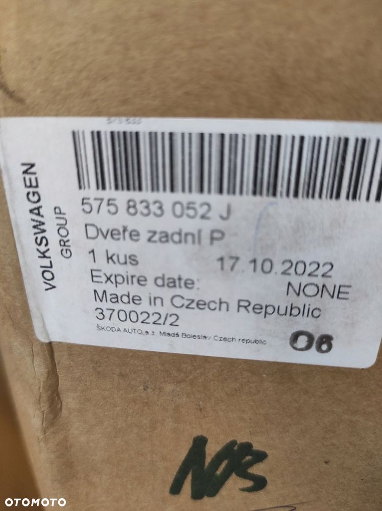 Drzwi Prawe Tylne SKODA KAROQ SEAT ATECA Oryginał - 5