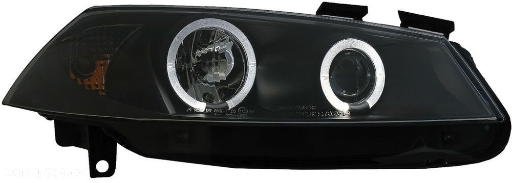 Reflektory Lampy kpl Ringi Angel Eyes Led Tuning Renault Megane II 2 2002- - 4