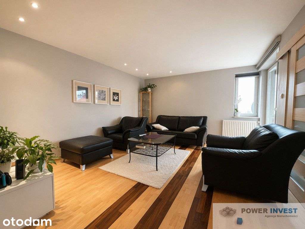 Jasne, 3-pokojowe mieszkanie z widokiem, 66m2