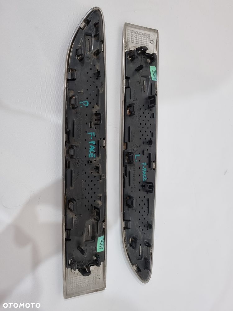 JAGUAR F-PACE LISTWA BŁOTNIKA OZDOBNA LEWA PRAWA R-SPORT HK8M-280B10-A HK8M-280B11-A - 5