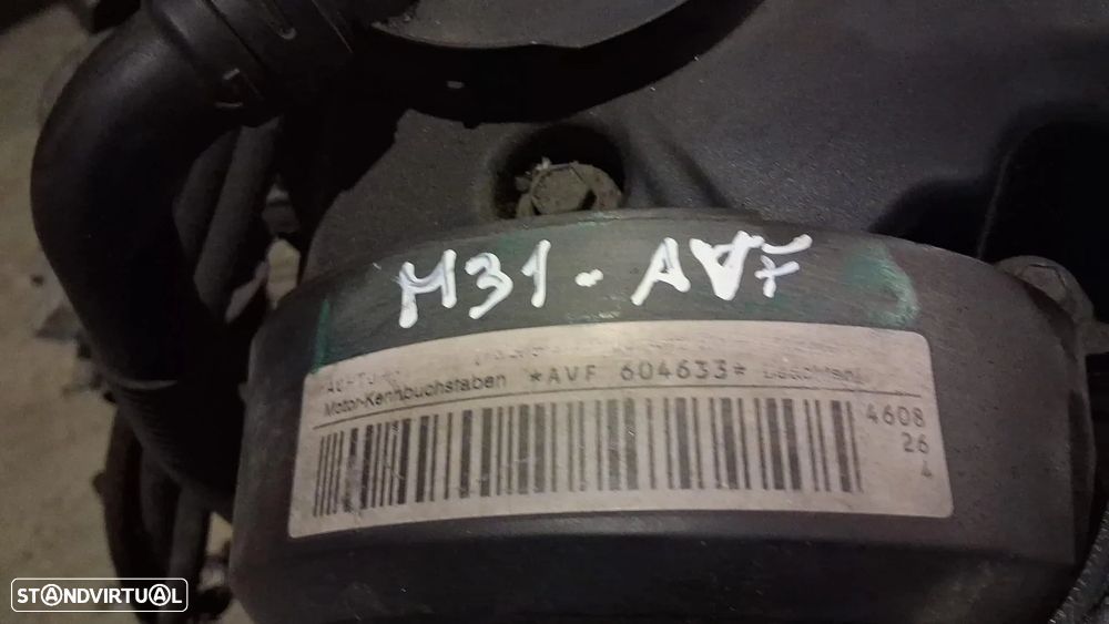 Motor AVF Audi A4 8E B6 1.9 tdi 130cv com injeção - 5