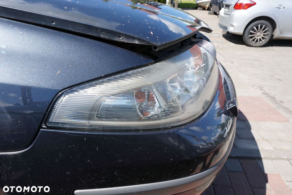 MASKA ZDERZAK BŁOTNIKI LAMPY LAGUNA II PH1 TEB66  RENAULT 2001-2005 SZARY PRZÓD KOMPLETNY - 11