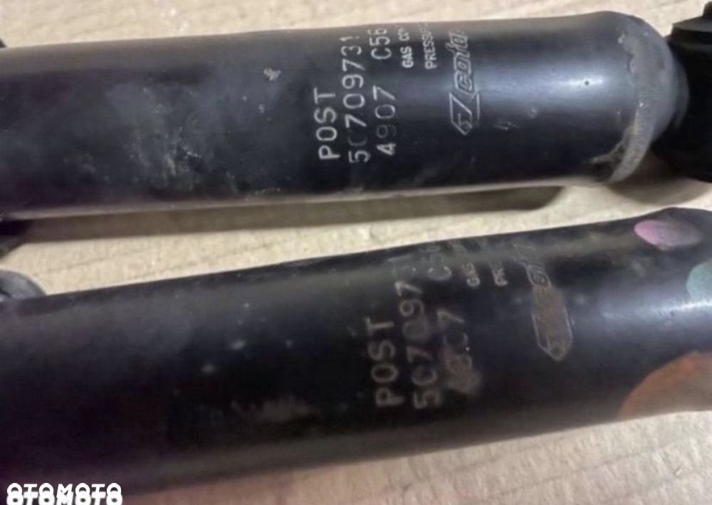 Amortyzator amortyzatory tył Fiat 500 - 2