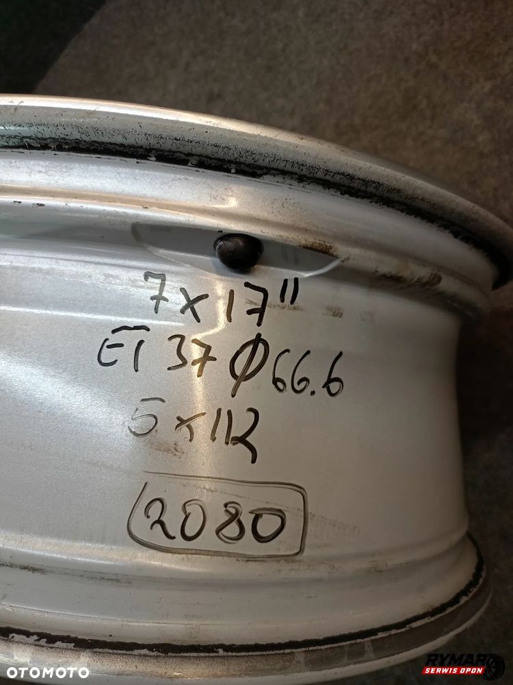ŚLĄSK ALUFELGI 7X17" 5X112 ET35 AUDI OE KOMPLET - 16