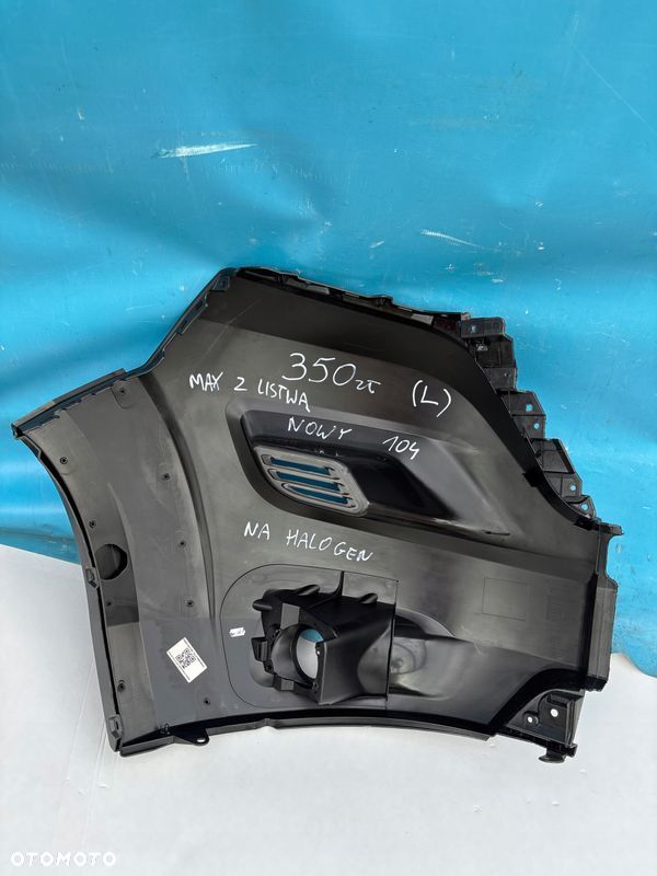 DUCATO BOXER JUMPER Max 17- ZDERZAK NAROŻNIK PRZEDNI LEWY CZARNY NA Halogen - 1