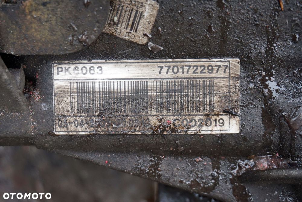 SKRZYNIA BIEGÓW MANUALNA ESPACE GRAND IV PH1 2.0T 16V PK6063 RENAULT 2002-2006 - 4