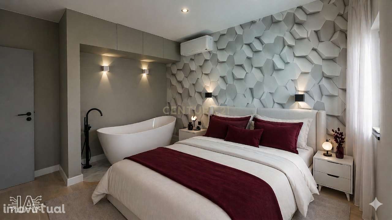 T2+1 em Vilamoura | Totalmente Renovado (2025) | Luxo e Piscina a Minu - Grande imagem: 2/26