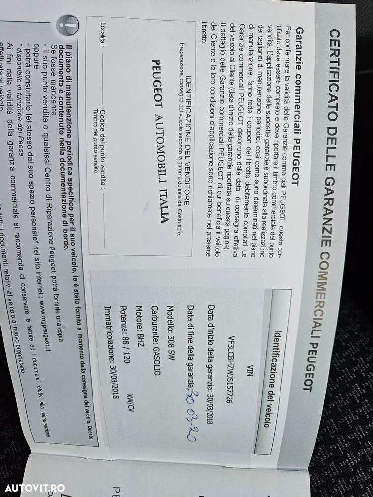 Peugeot 308 SW BlueHDi 120 EAT6 Stop & Start Active - 14