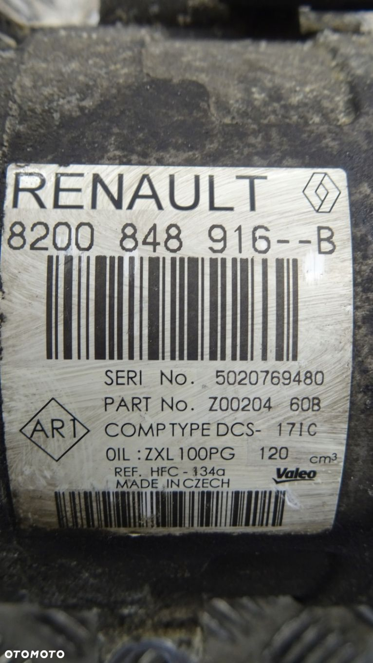 SPRĘŻARKA KLIMATYZACJI RENAULT 2.3 DCI 8200848916B NR 145 - 7