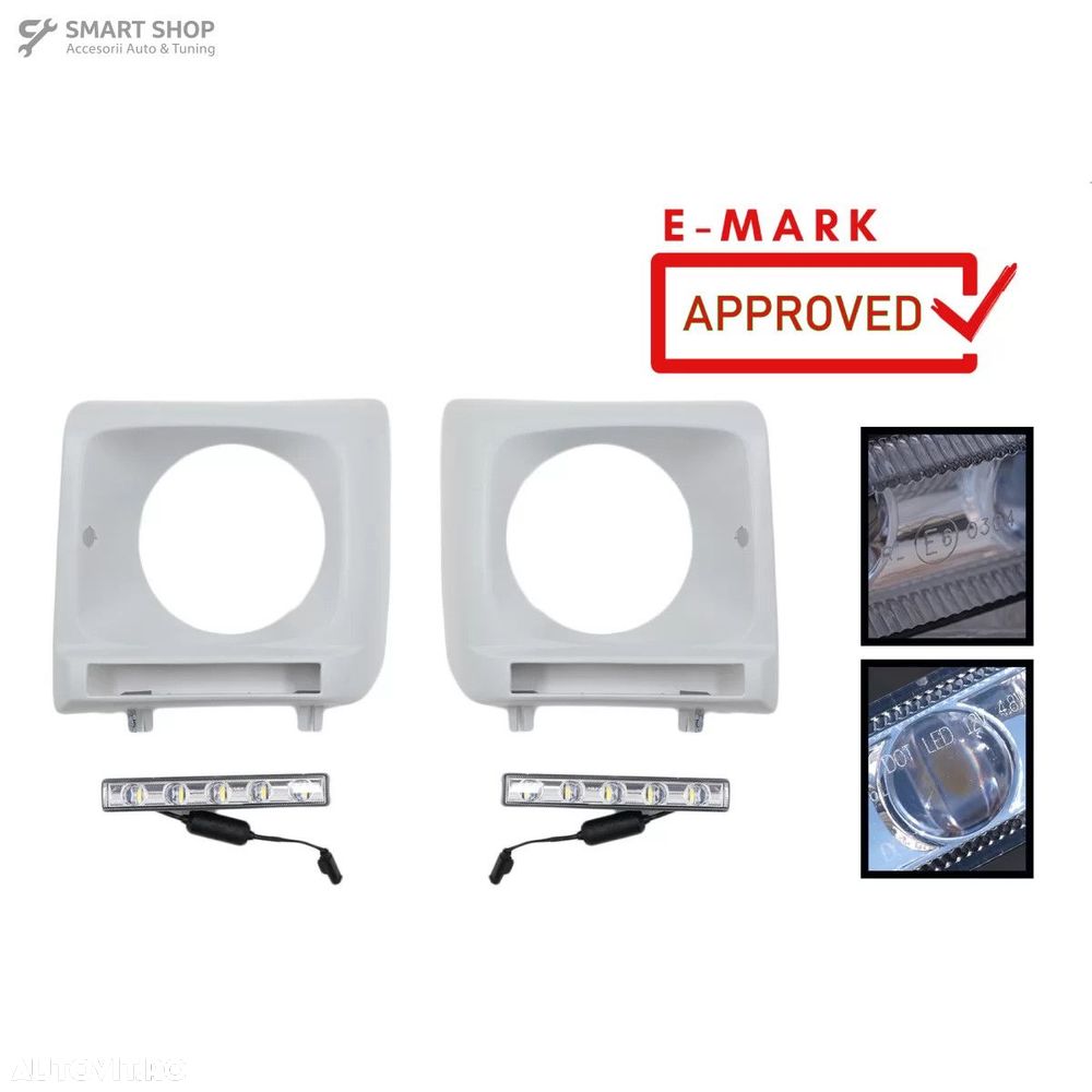 Carcasa faruri cu Lumini de zi dedicate LED DRL Mercedes G-Class W463 - 1