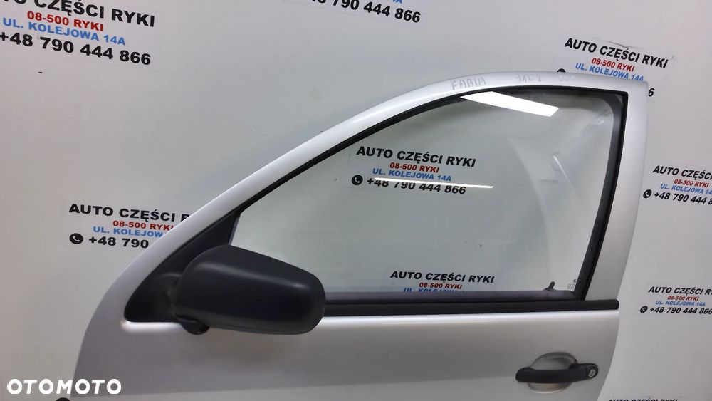 Skoda Fabia I Drzwi Lewy Przód 9102 Lusterko - 3