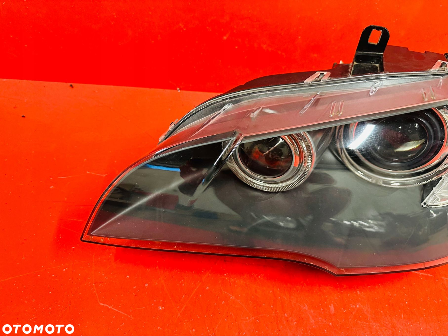 LAMPA LEWA BMW X5 E70 BI XENON NIE SKRĘTNA BDB EUROPA - 2