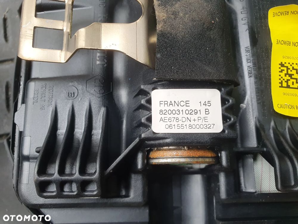 RENAULT SCENIC II AIRBAG PODUSZKA POWIETRZNA KIEROWCY KIEROWNICY 8200310291B POSIADAM 3SZT - 12