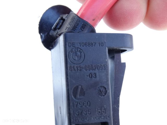 BMW 3 F30 330E Hybryda Przewód Plusowy Akumulatora Klema Plusowa 9387149 159745 61139291237 9291237 611389870033 89870033 - 7