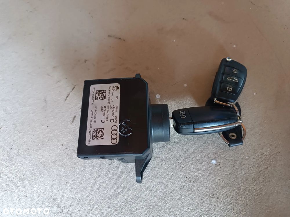 STACYJKA KLUCZYK 4F0909131D AUDI A6 C6 (2SZT) - 1