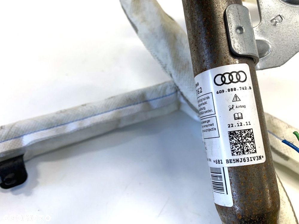KURTYNA POWIETRZNA PRAWY  AUDI A6 C7 Avant (4G5, 4GD) 2011 - 2018 2.0 TDI 120 kW [163 KM] olej - 6