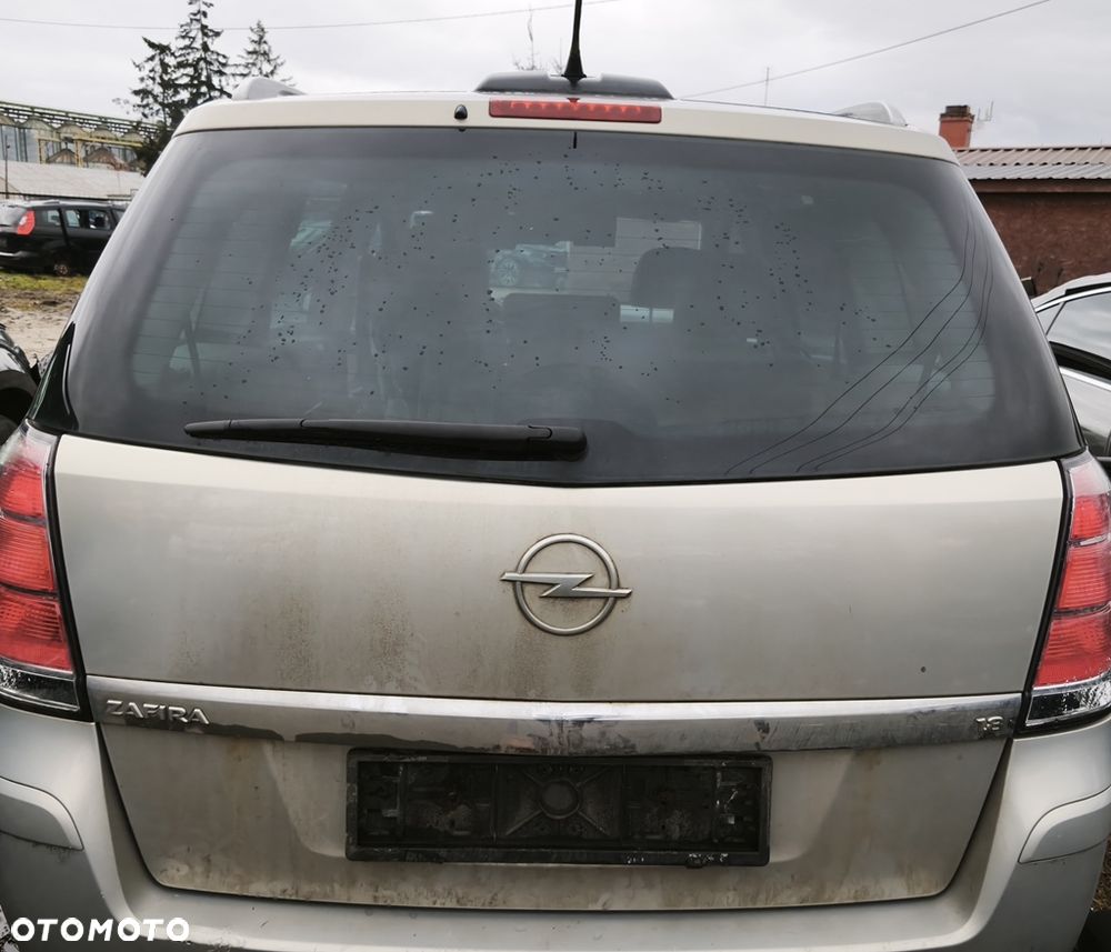 OPEL ZAFIRA B II 06r KLAPA BAGAŻNIKA SZYBA TYŁ KOMPLETNA Z167 - 1