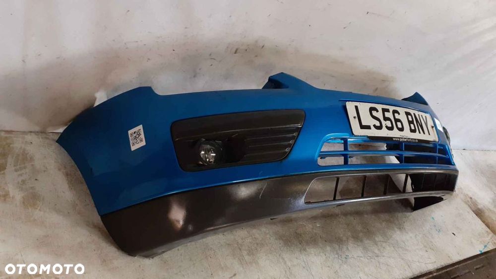 + ZDERZAK PRZÓD PRZEDNI FORD FOCUS MK.2 II G3 NIEBIESKI HALOGENY - 4