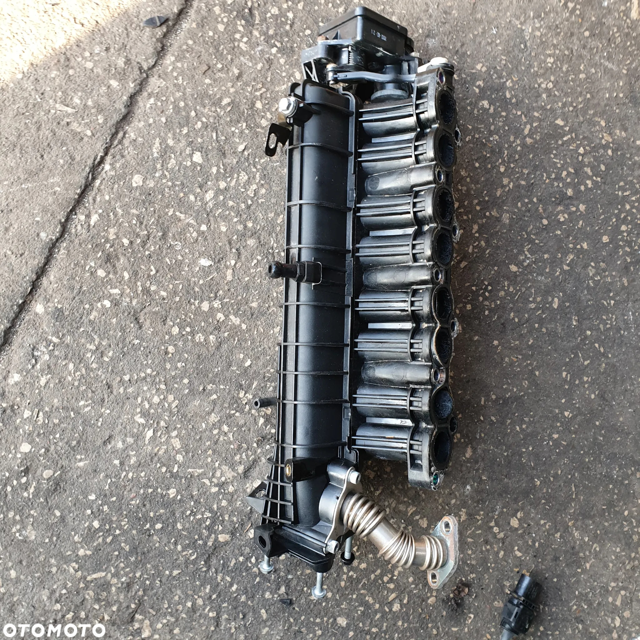 KIA HYUNDAI IX35 1.7 CRDI KOLEKTOR SSACY NASTAWNIK KLAP 28320-2A410 PA66 GF35 - 3