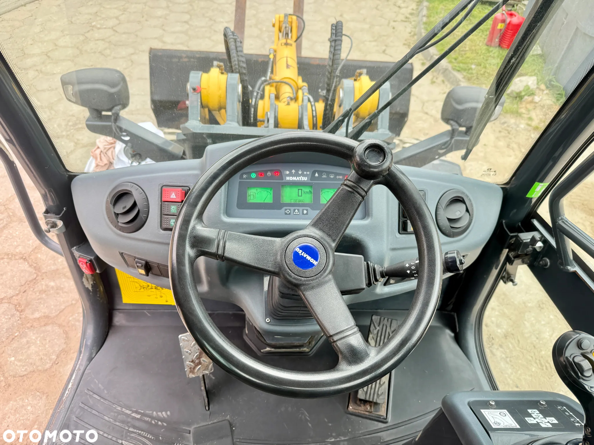 Komatsu ładowarka kołowa przegubowa WA80 centralne smarowanie NOWE opony - 8