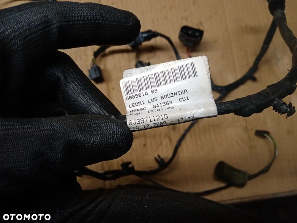 Wiązka instalacja drzwi lewy przód Seat Ibiza IV 6J3971121G - 5