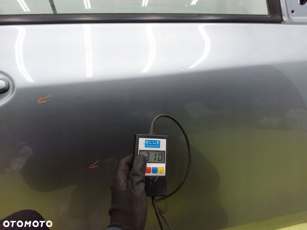 Drzwi przednie prawe przód TOYOTA YARIS II 2009-2011 LIFT 1F8 Srebrny - 11