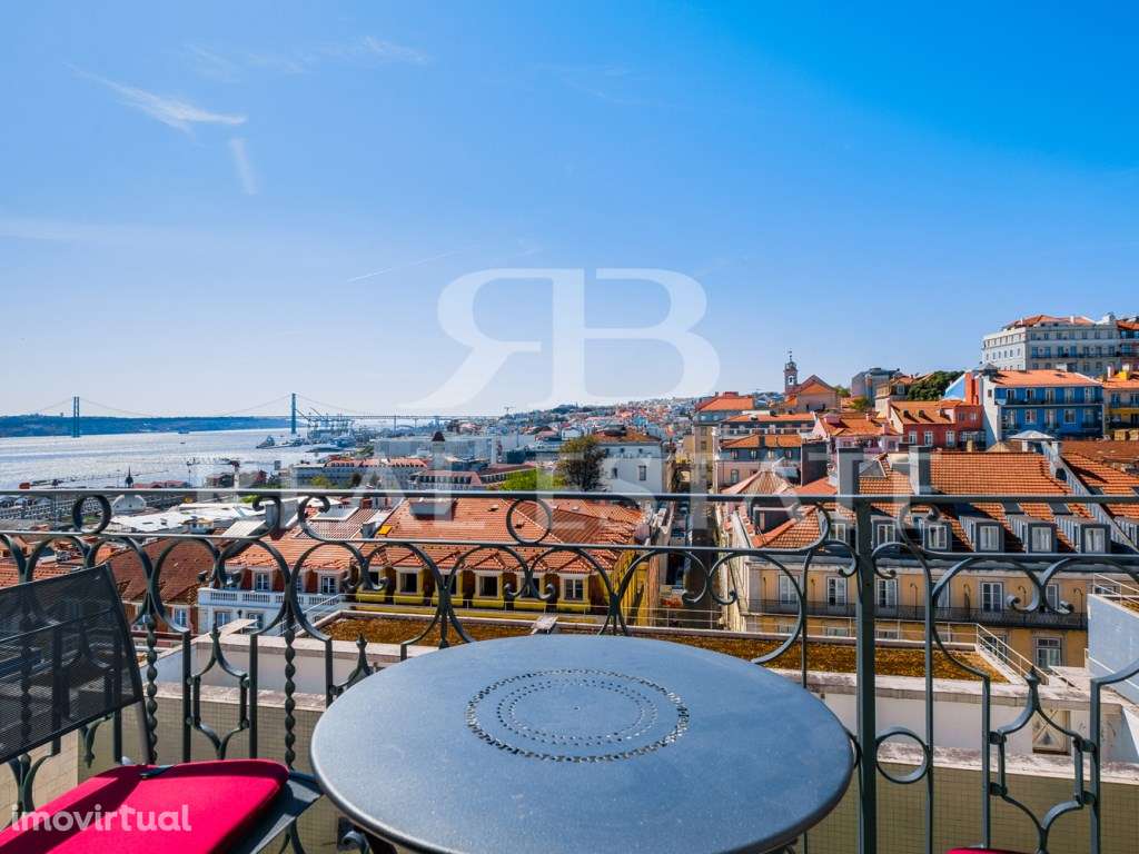 CHIADO T3 + VISTA RIO + 2 LUGARES DE ESTACIONAMENTO - CHIADO - cent... - Grande imagem: 5/38