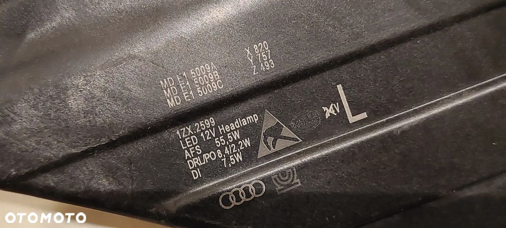 Reflektor przedni Audi Q5 Full Led 2021 - 5