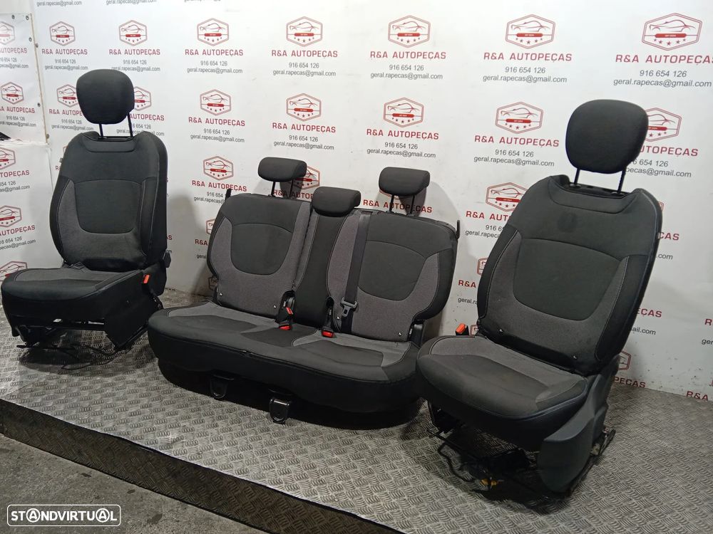 Conjunto de Bancos Renault Captur em Tecido Original - 3