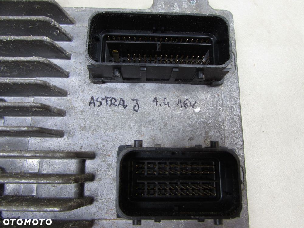 OPEL ASTRA V K J CORSA E 1.4 16V KOMPUTER STEROWNIK ECU SILNIKA 12654172 ABJT - 5