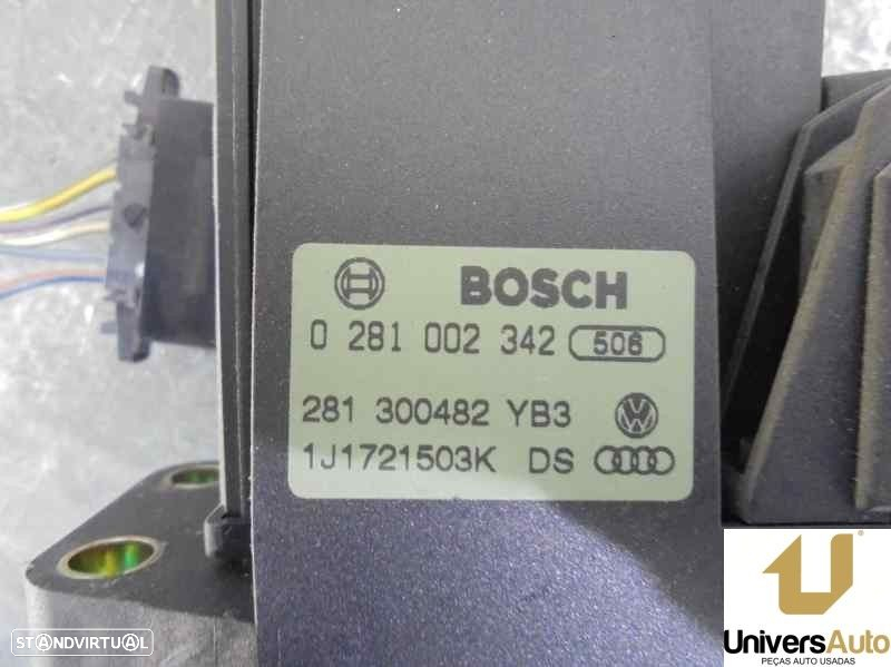 POTENCIOMETRO PEDAL VOLKSWAGEN BORA 2002 -J1721503K - 3