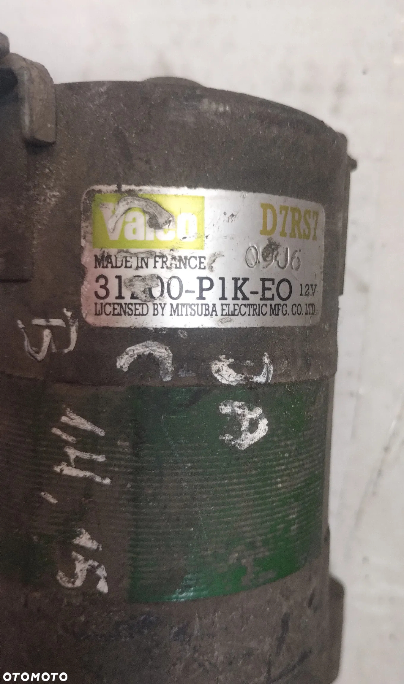HONDA CIVIC VI 95-01 r. 1,4 B1,5 B ROZRUSZNIK VALEO D7RS7, 31200-P1K-EO * - 2