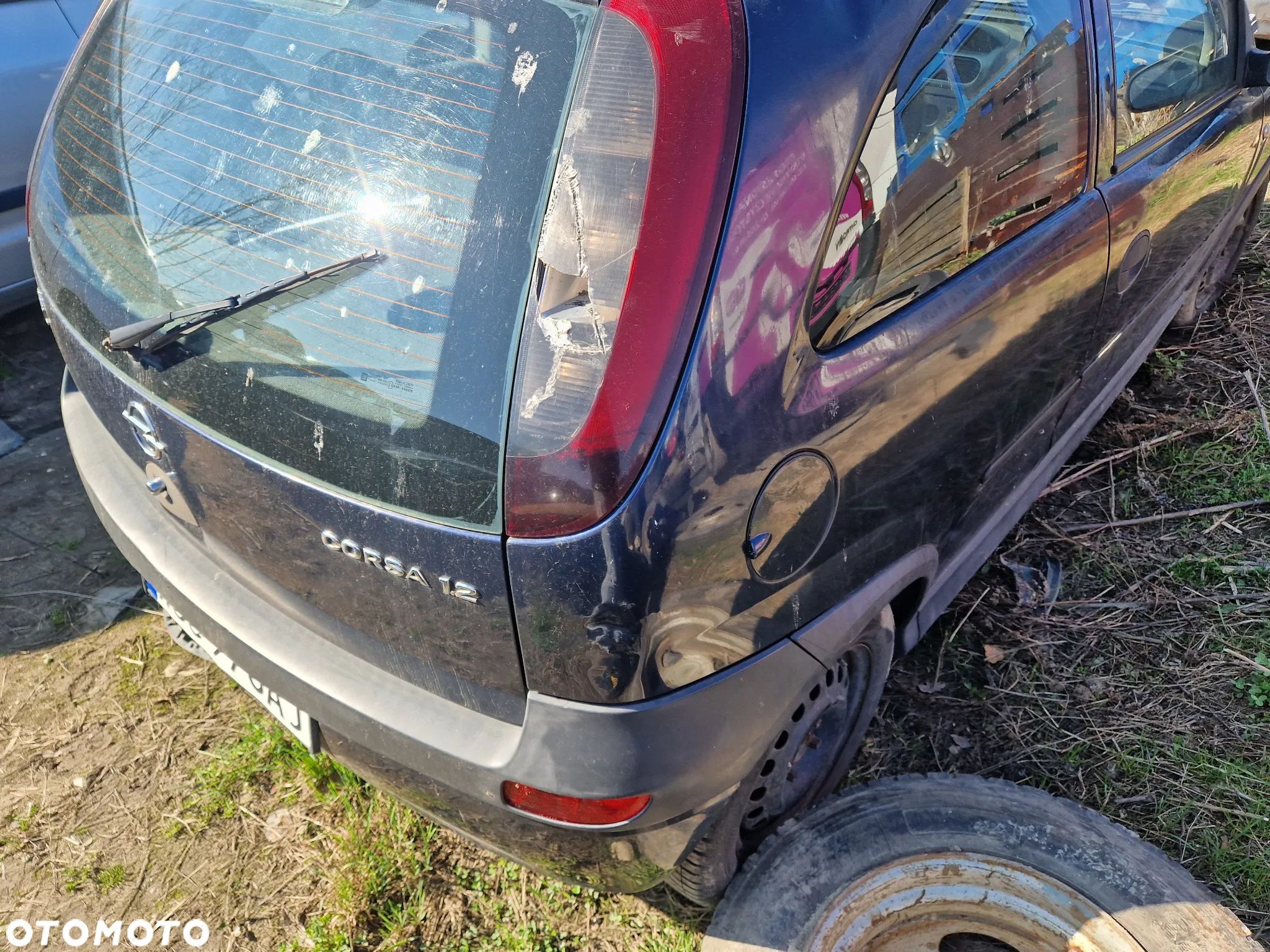 opel corsa c fotel kanapa deska kokpit podsufitka boczek podłokietnik licznik panel szyb stacyjka - 1