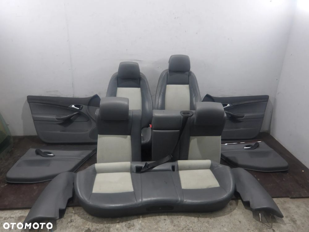 SAAB 93 II 1.8TB 2006 FOTELE KANAPA BOCZKI PÓŁSKÓRA - 1