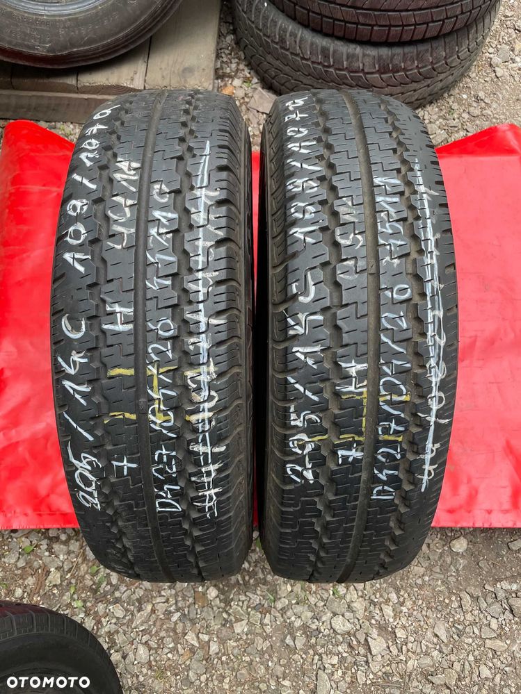 2szt. opony letnie 205R14C 109Q Kumho Radial 857 - 1