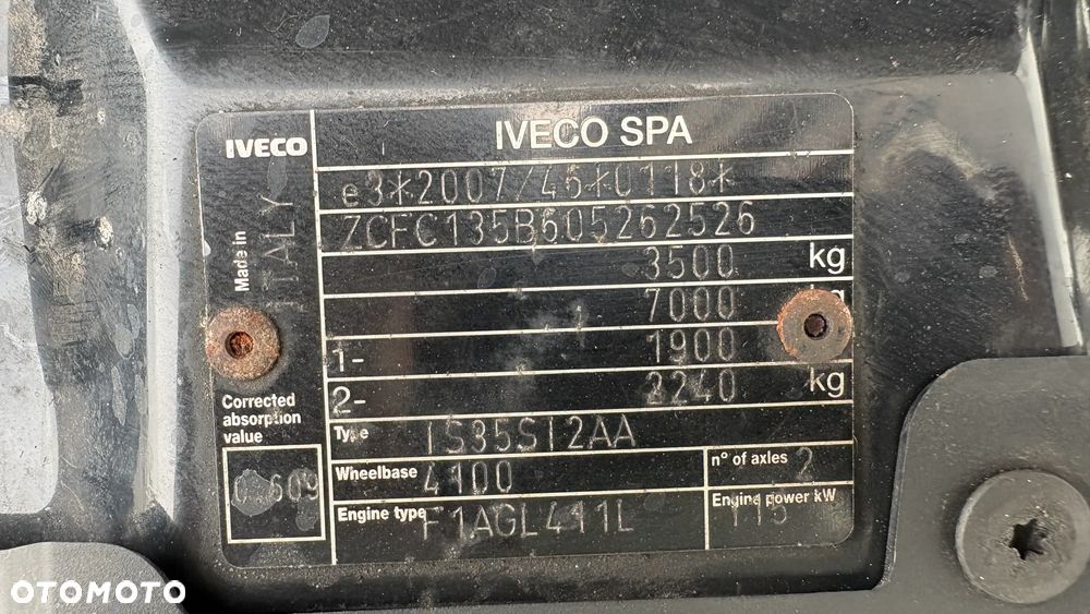 Iveco Daily 35-160Hi-Matic, Firanko/Kontener + winda, Serwis, Z Niemiec - 24